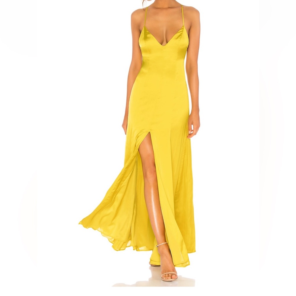 Sold out on Revolve - Lovers and Friends - Bermuda Dress in Chartreuse